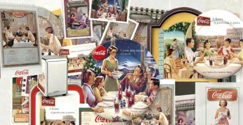 Nowoczesne tworzenie historii. Coca-cola jako tradycyjny element włoskich posiłków