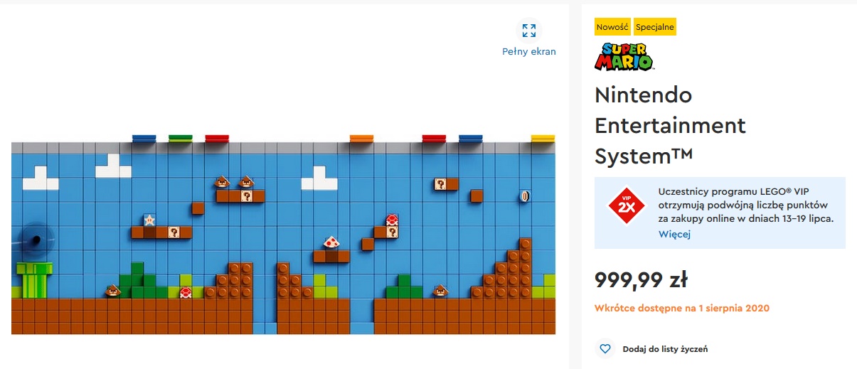 Lego i Nintendo wprowadzają zestaw klocków „Super Mario” Marketing