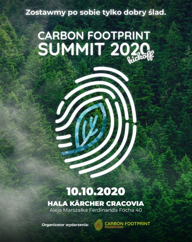 Już 10 października Carbon Footprint Summit 2020 Kickoff