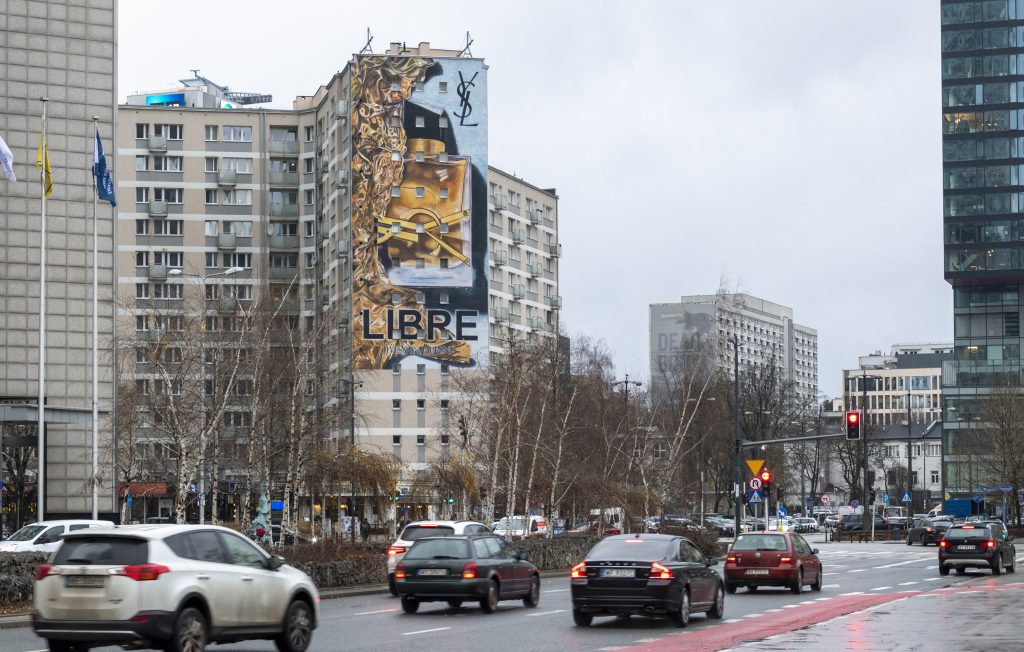 mural Yves Saint Laurent