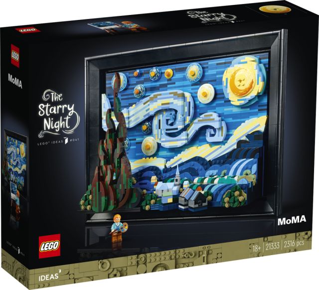 Lego i Museum of Modern Art przygotowały zestaw „Gwiaździsta noc”
