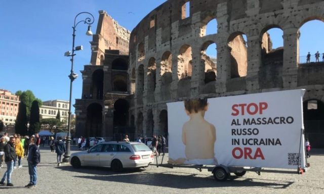 #StopRussiaNow w Rzymie