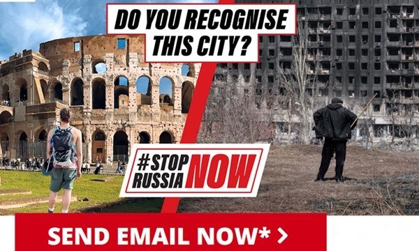 #StopRussiaNow – case study globalnej kampanii powstałej w Polsce