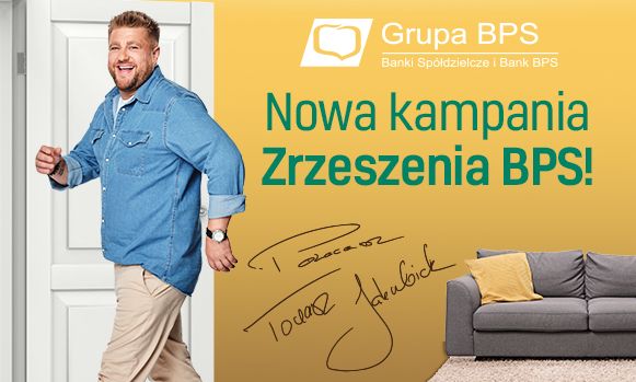 Tomasz Jakubiak w kampanii Grupy BPS