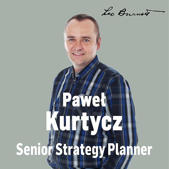 Paweł Kurtycz w agencji Leo Burnett Warszawa