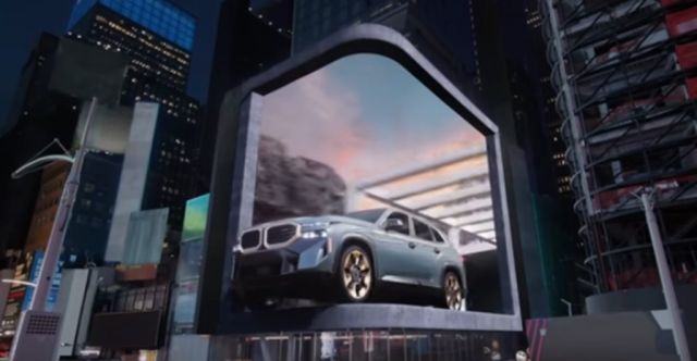 Gigantyczny billboard 3D BMW pojawił się w Nowym Jorku