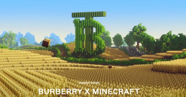 Burberry rozpoczyna współpracę z grą Minecraft