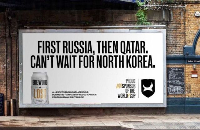 BrewDog ogłasza się antysponsorem Quatar World Cup