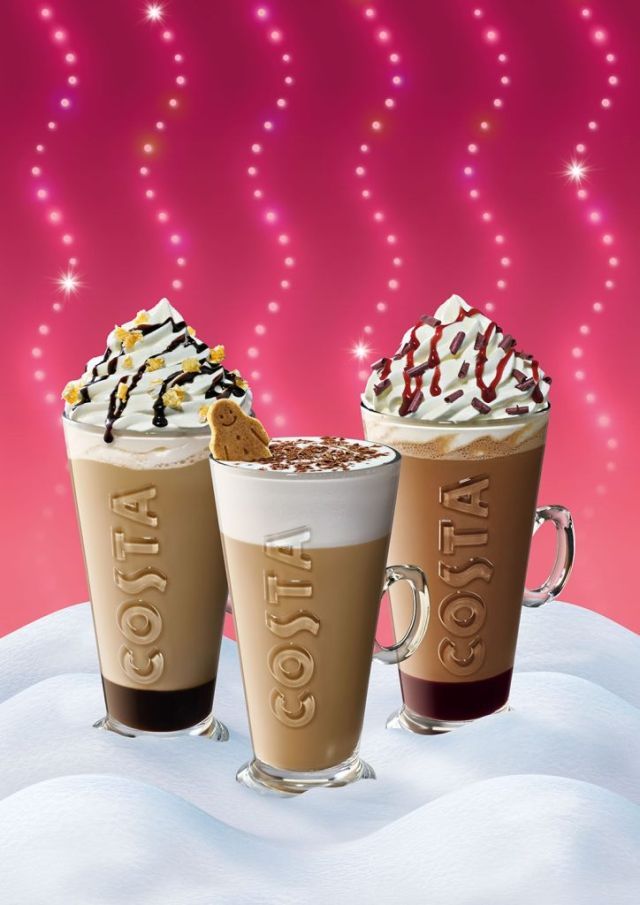 Costa Coffee promuje świąteczną ofertę