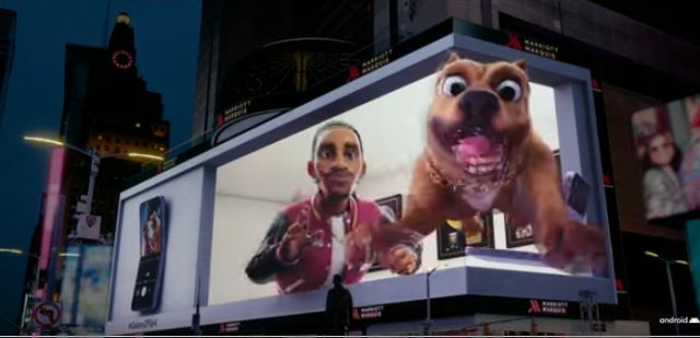 Pierwszy billboard 3D Google pojawił się na Times Square w Nowym Jorku