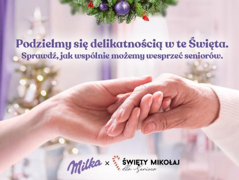 Kampania świąteczna marki Milka