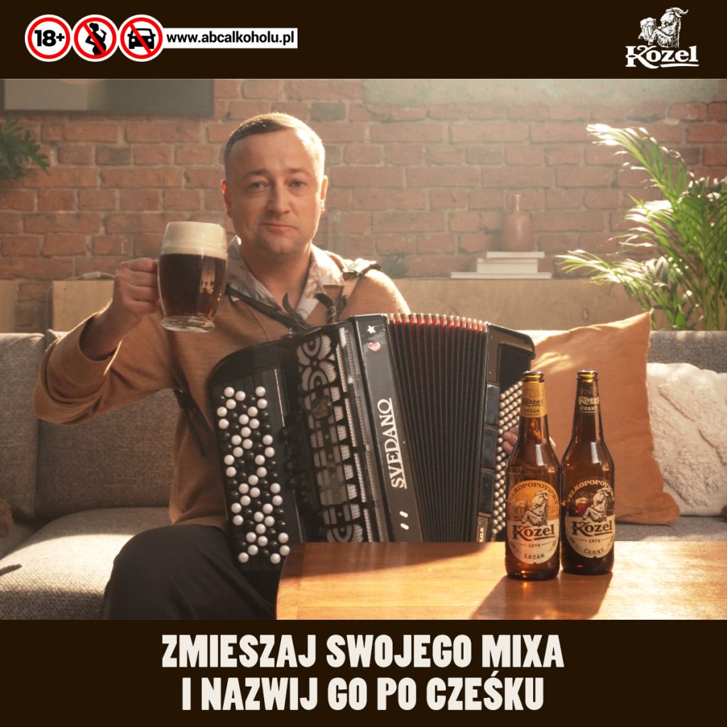 Czesław Mozil w konkursie „Kozel Mix”