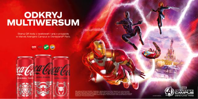 Coca-Cola x Marvel w Polsce