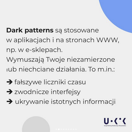 Dark patterns w badaniu KE