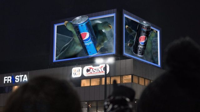 Reklama 3D Pepsi