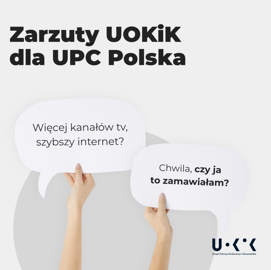 UPC Polska z zarzutami UOKiK