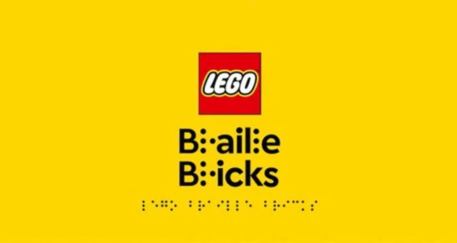 Lego - klocki z alfabetem Braille'a