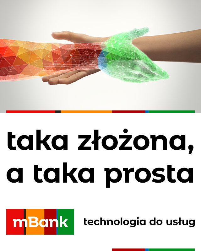 „Technologia do usług” – mBank wprowadza nowe pozycjonowanie marki