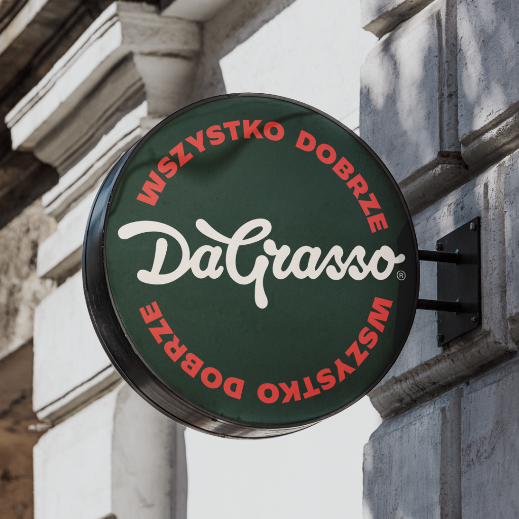 Da Grasso odświeża logo i wprowadza nowe hasło przewodnie