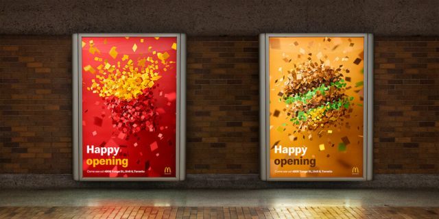 wybuch konfetti – nowy distinctive brand asset McDonald’s?czny zasób marki McDonald's