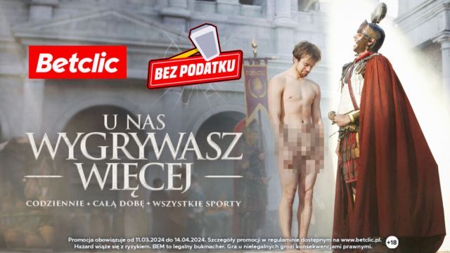„Gra bez podatku” w kampanii Betclic Polska