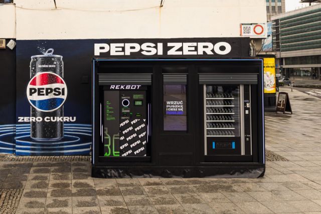 Pepsi ustawiło Zeromat w centrum Warszawy