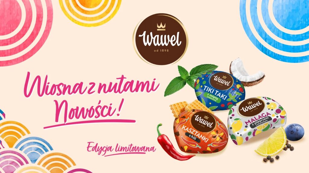 Pikantne czekoladki Wawel promowane kampanią „Nowe nuty smakowe”